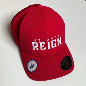 Atlanta Reign FlexFit L/XL hat, red - NEW, never worn - Esports Overwatch